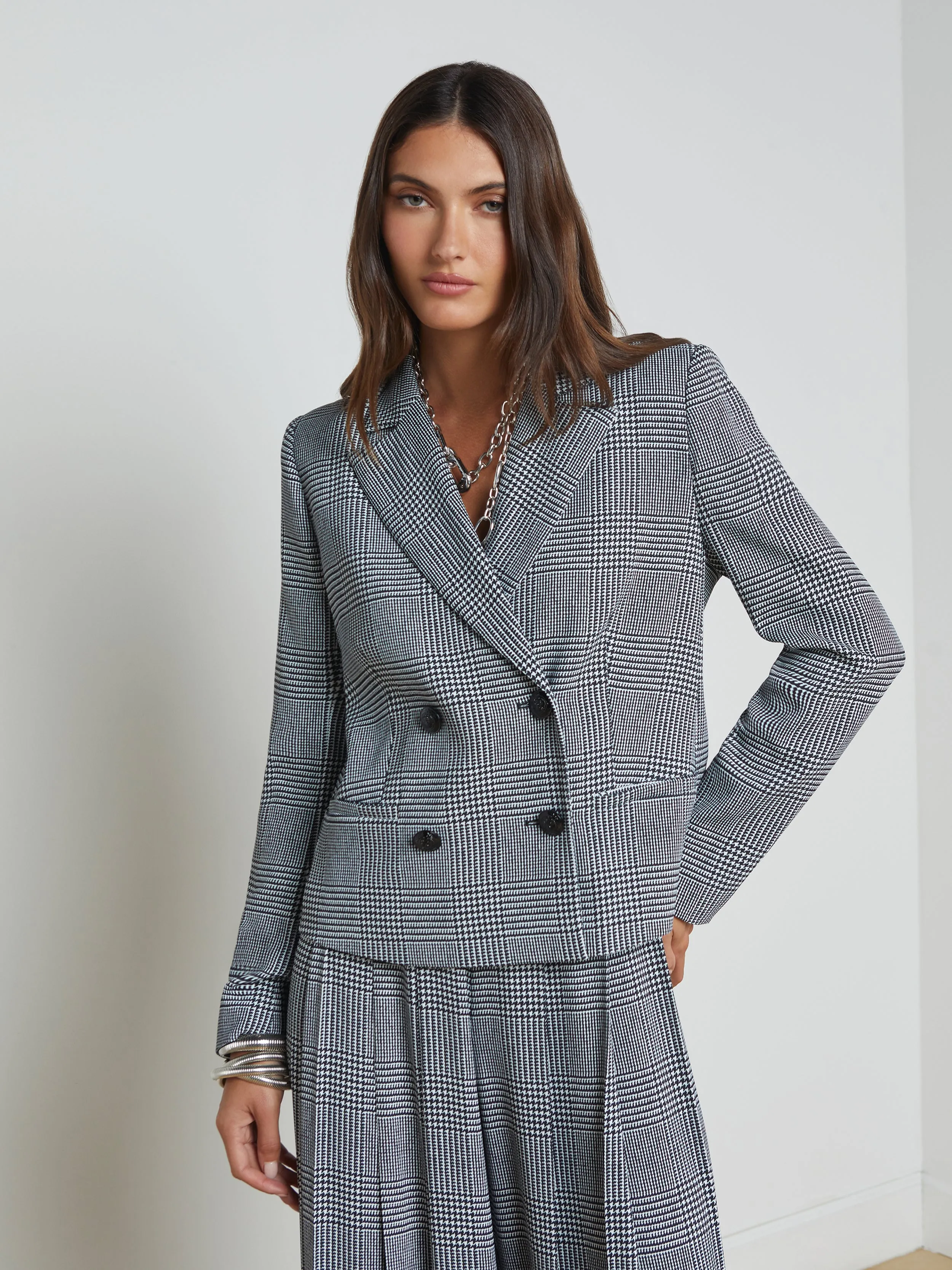 Atmore Plaid Blazer