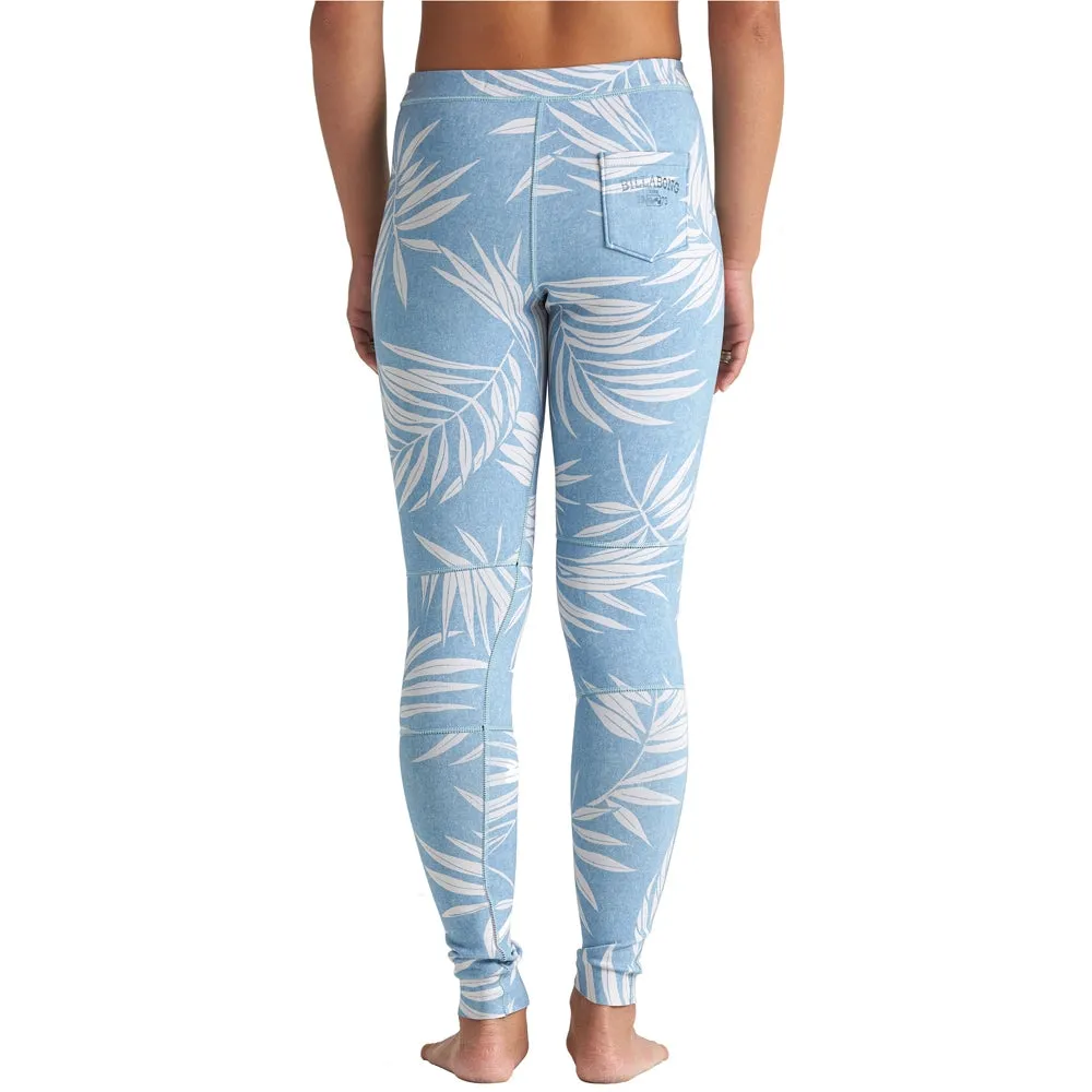 Billabong Womens Skinny Sea Legs - Blue Palms