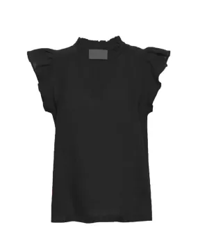 Black Onyx Sleeveless Blouse