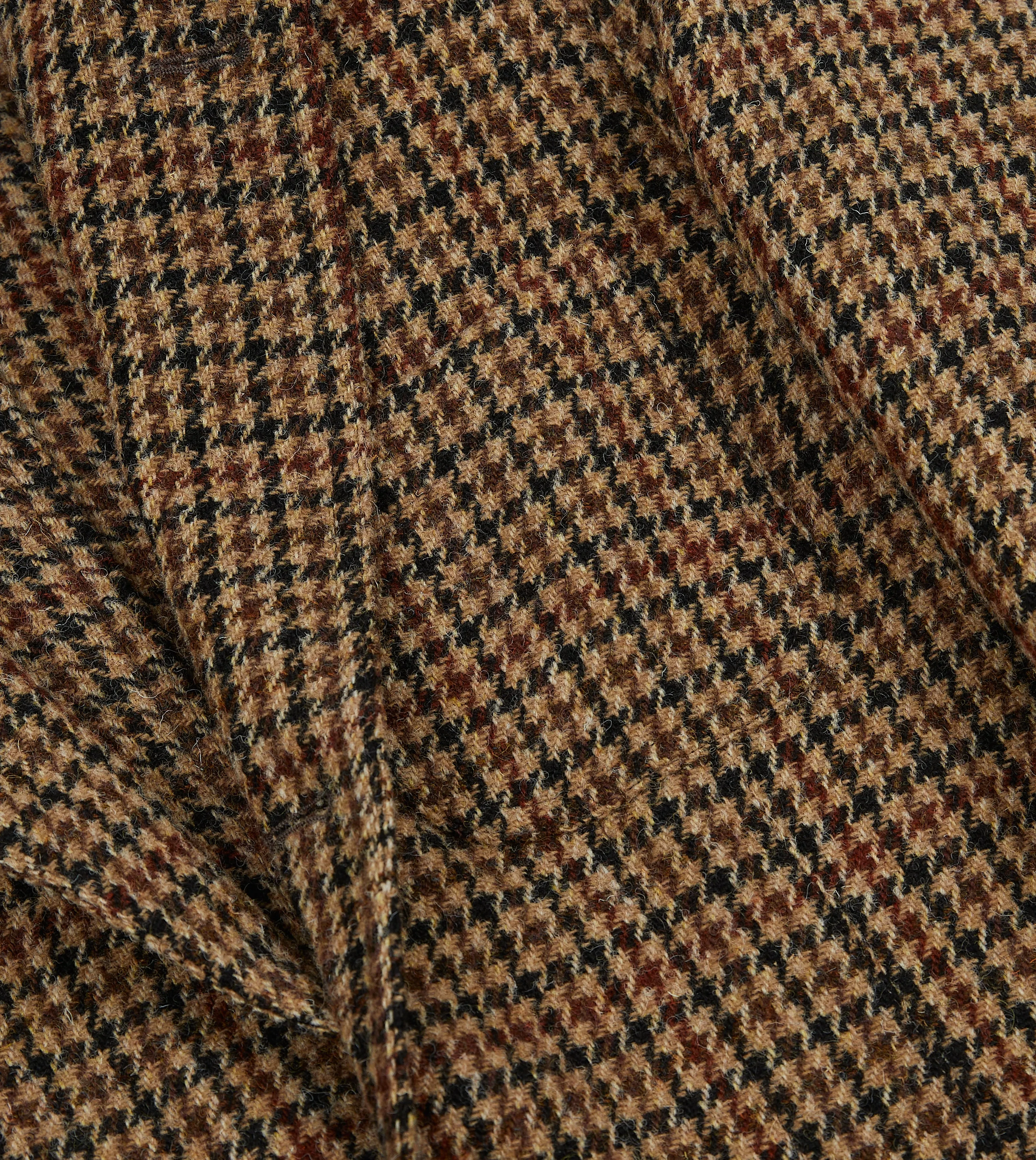 Brown Houndstooth Check Harris Tweed Games Blazer Mk. VII