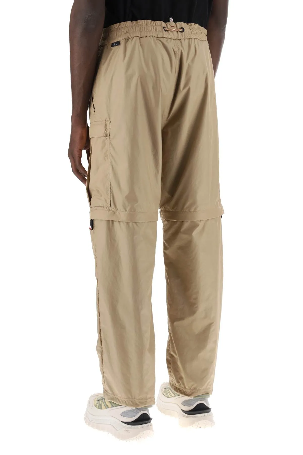 convertible ripstop pants in italian