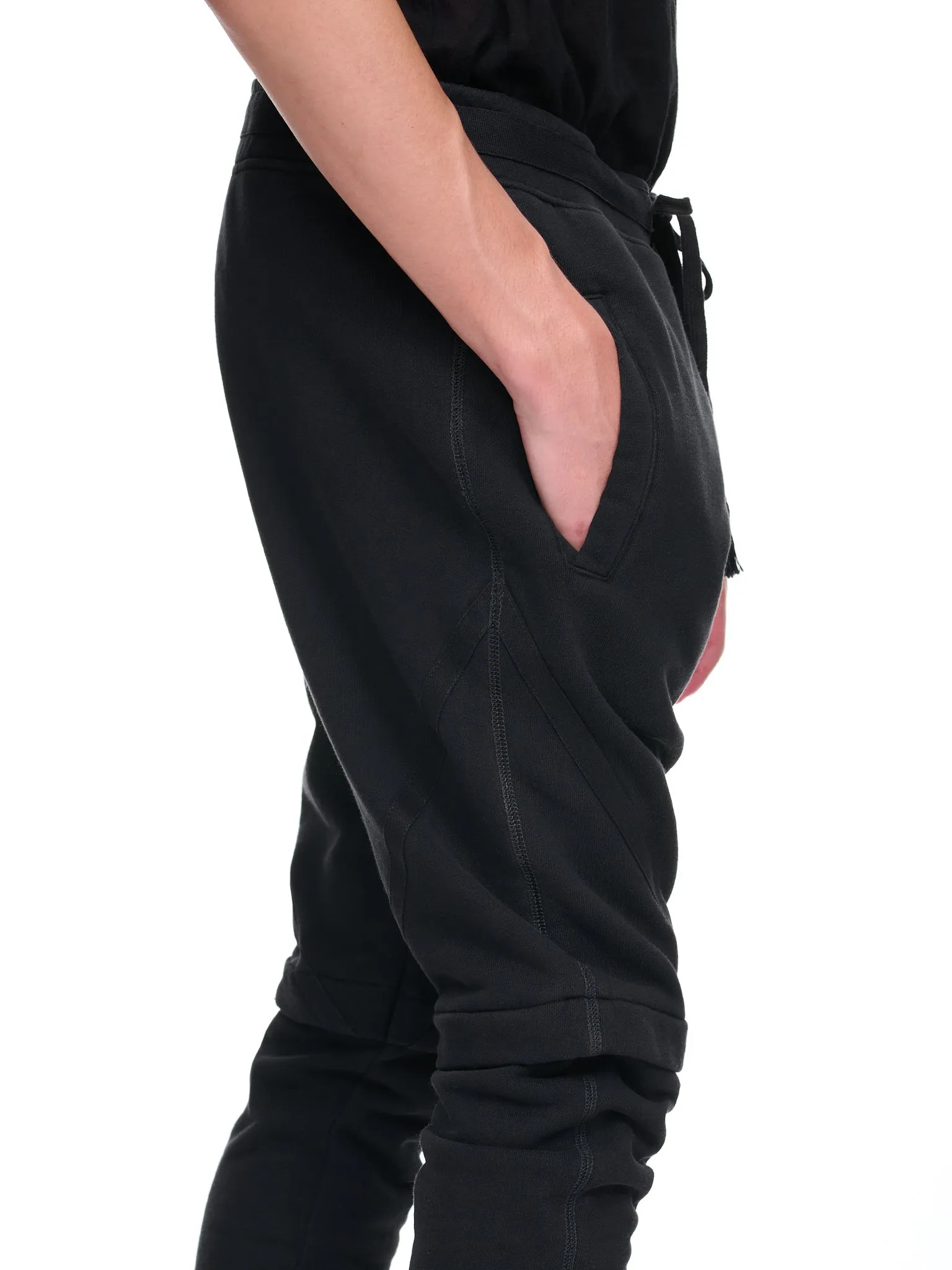 Convertible Sweatpants (EM213-BLACK)