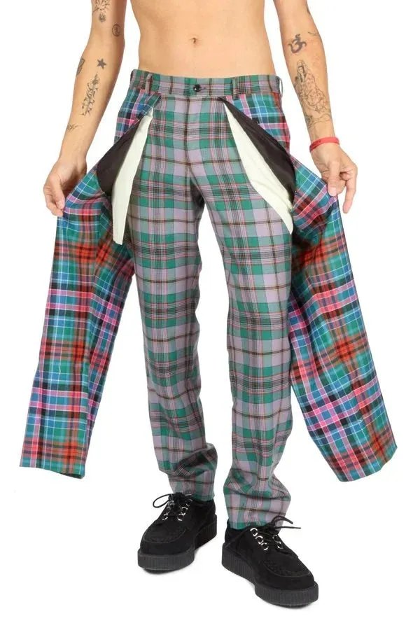 Convertible Tartan Chaps