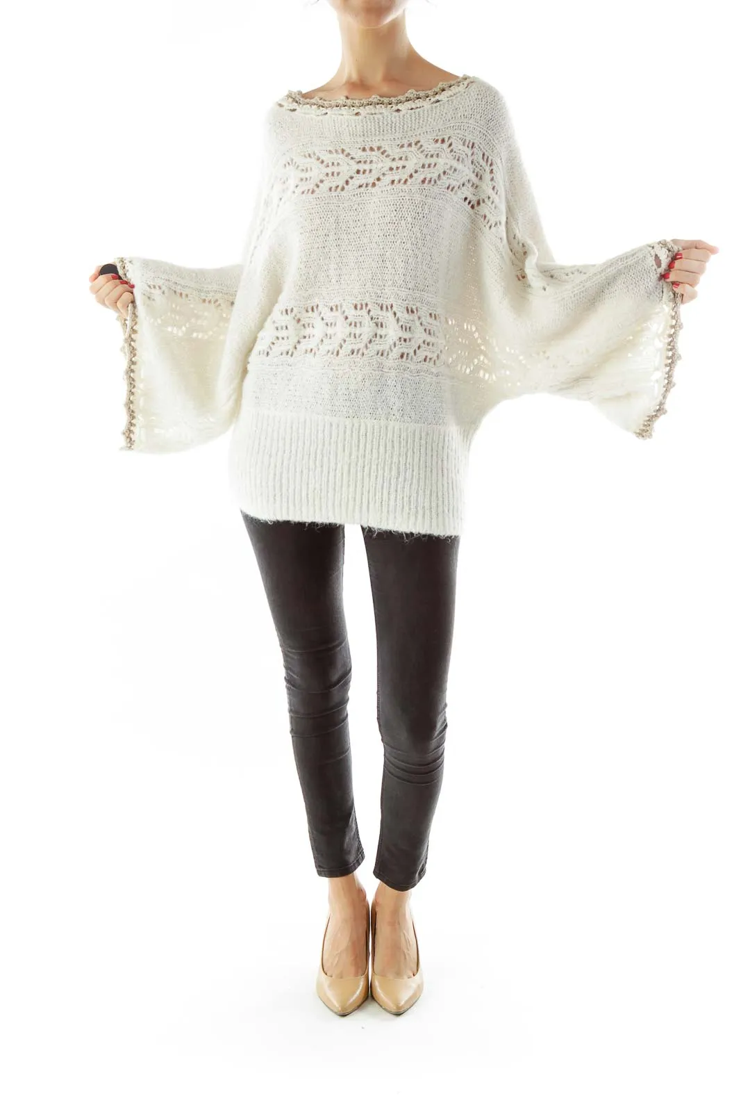 Cream Knit Sweater