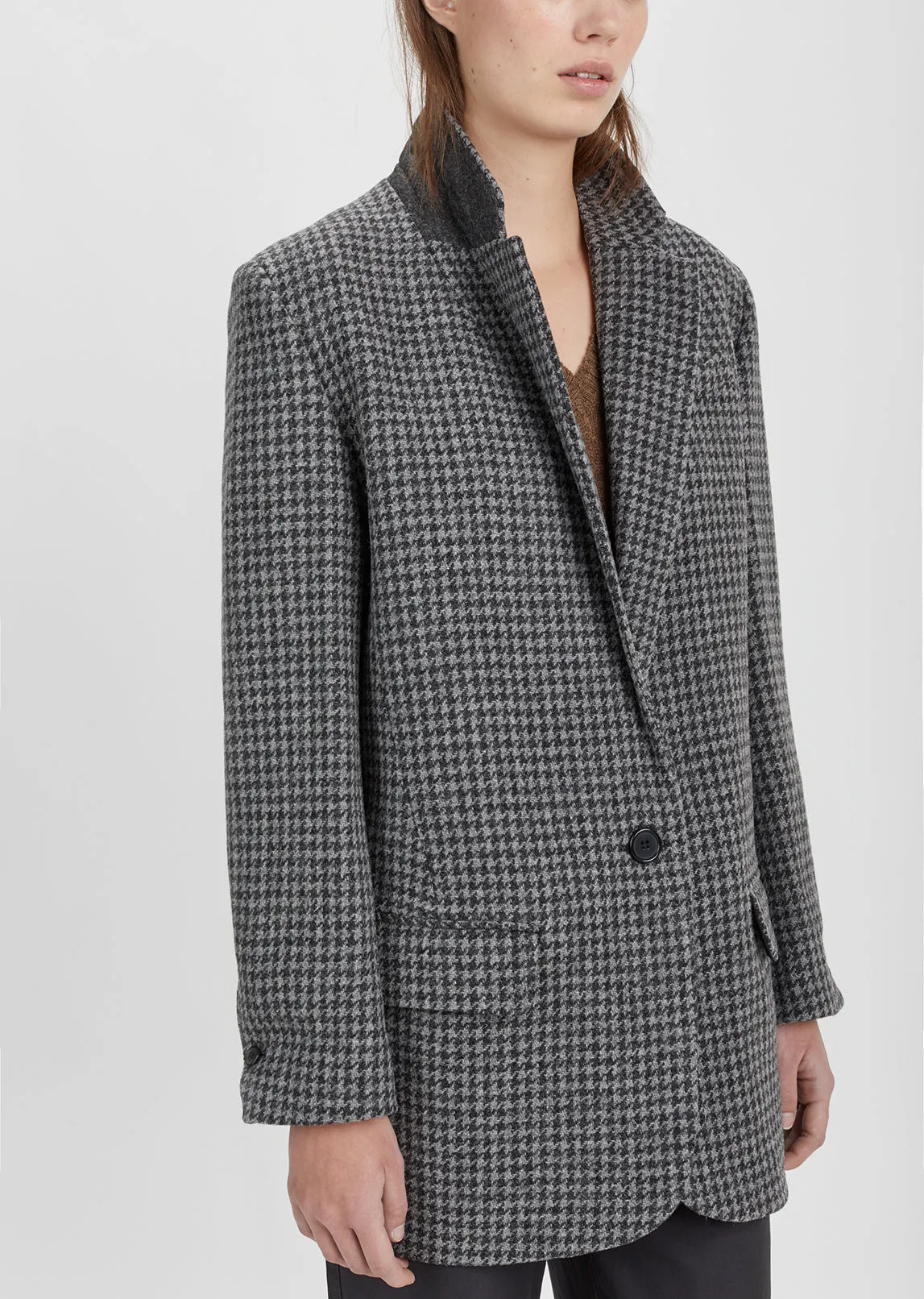 Irox Oversized Tweed Jacket