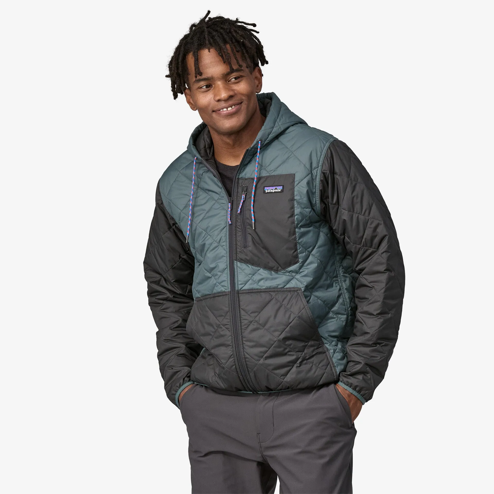 Men's Diamond Quilted Bomber Hoody (Past Season)