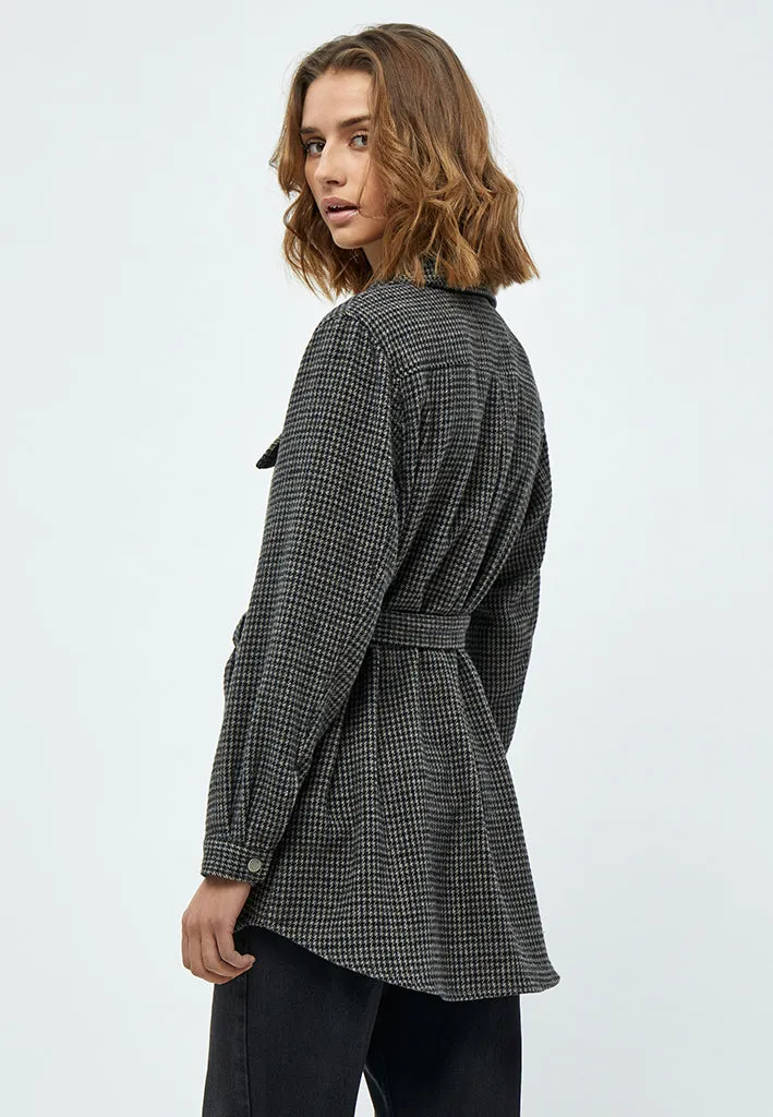 MSMinja Jacket - Slate Brown Checked