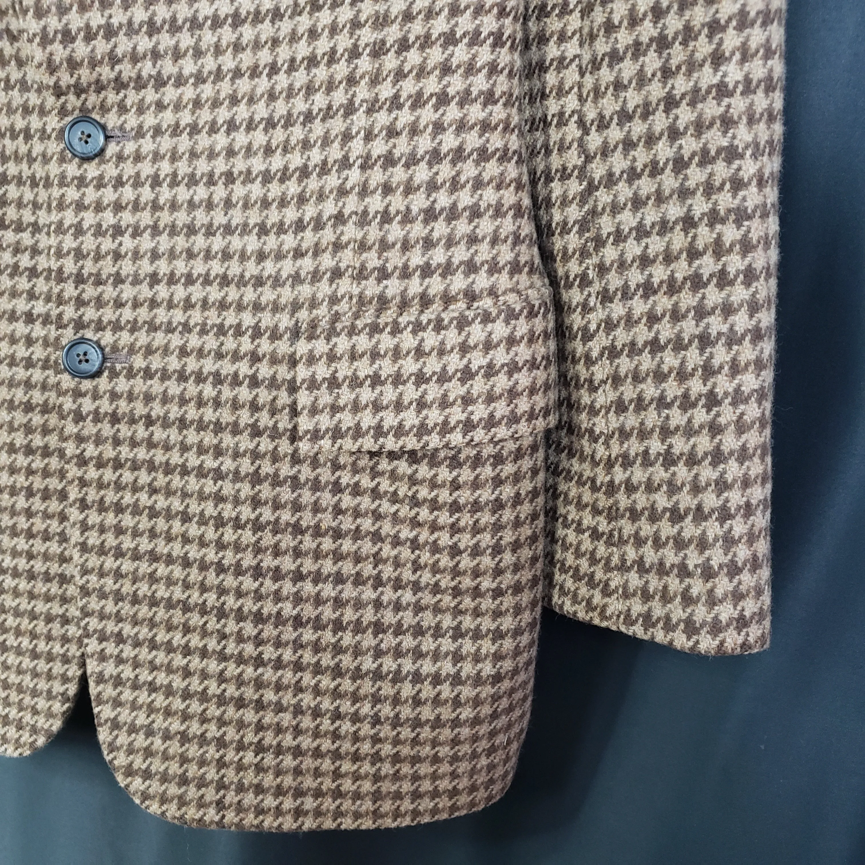 Polo Ralph Lauren Wool Houndstooth Riding Blazer Size Large