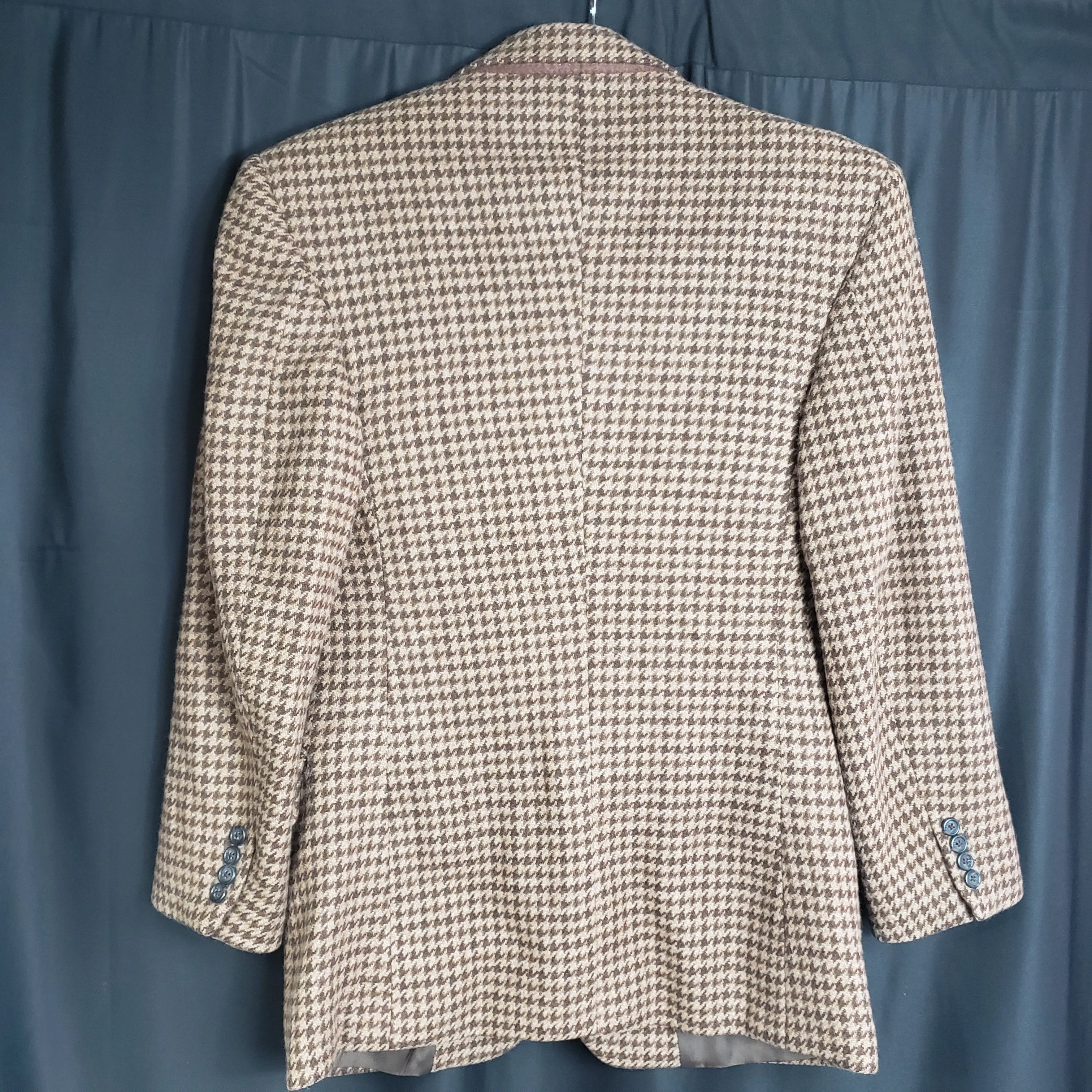 Polo Ralph Lauren Wool Houndstooth Riding Blazer Size Large