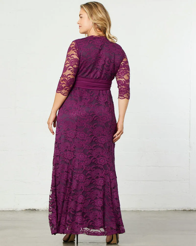 Screen Siren Lace Evening Gown