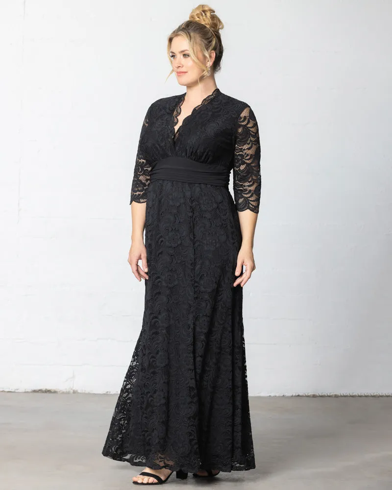 Screen Siren Lace Evening Gown