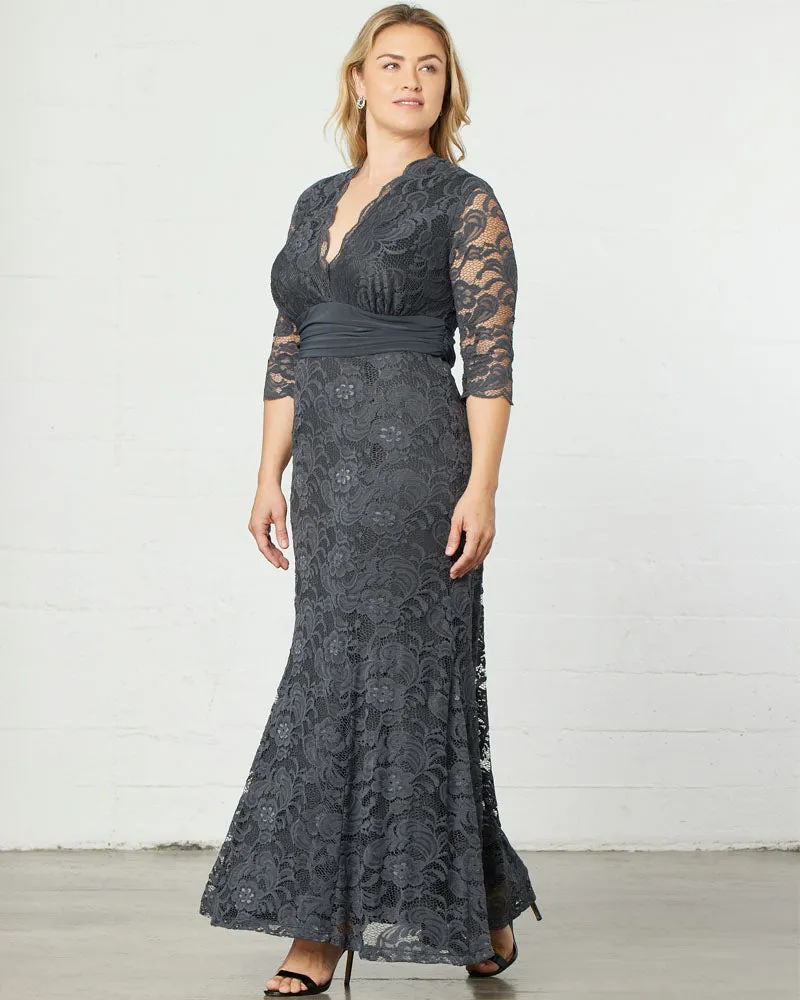 Screen Siren Lace Evening Gown