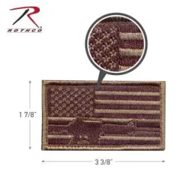 Subdued Flag & Rifle Morale Patch