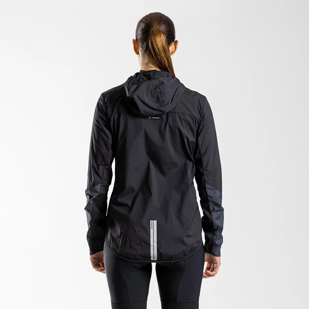 Women's Trovare Lightweight Gravel Jacket (Black)